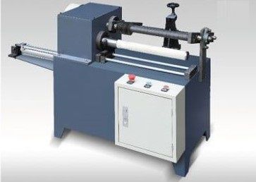 Máquina de corte para tubos de papelão - HJ-500 - Zhejiang Deguang Machinery Co. , Ltd. - com faca / automática