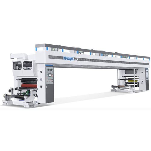 Máquina de laminar a seco - GF series - Zhejiang Deguang Machinery Co. , Ltd. - para papel / para folha de alumínio / para filme plástico
