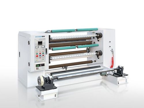 Rebobinadeira-cortadeira longitudinal para papel - LFQ1300 - Zhejiang Deguang Machinery Co. , Ltd. - para filme plástico / para etiquetas