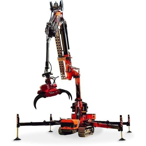 Miniguindaste de esteiras - JF545 V-MAX - Jekko Cranes - articulado / elétrico / a diesel