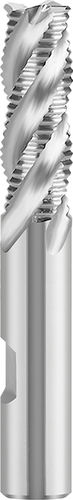 Fresa de topo - 093A series - SILMAX - inteiriça / de desbaste / HSS