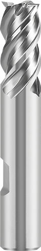 Fresa de topo - 118A series - SILMAX - inteiriça / de acabamento / HSS