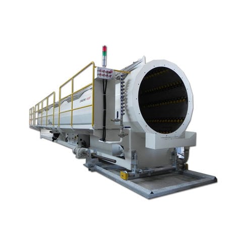 Tanque de calibração para tubos - KVT series - KUATRO PLAST - a vácuo / em aço inoxidável