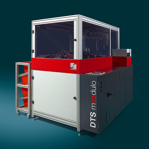 Desbloqueadora para produção de lentes corretivas automática - DTS MODULO, DBA MODULO - Schneider Optical Machines
