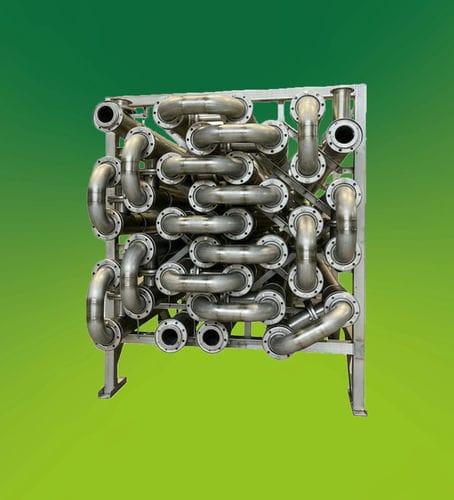 Trocador de calor de tubo duplo - GREENTUBE™ TT - Nexson Group SAS - líquido-líquido / em aço inoxidável / em titânio