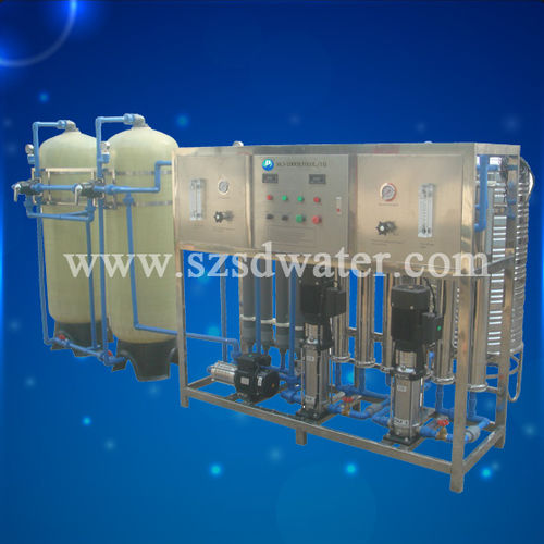 Unidade de purificação de água para água do mar - RO-1000J(3000L) - Shine Dew Water Equipment Co.,Ltd. - por osmose reversa