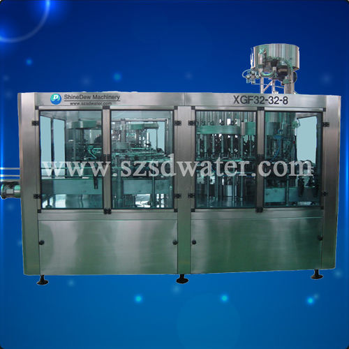 Envasadora automática - RCGF-32-32-8 - Shine Dew Water Equipment Co.,Ltd. - para garrafas PET / para bebidas / suco de fruta
