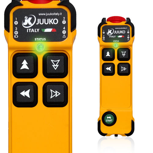 Controle remoto de 4 botões - JK404 - Juuko Italy - por radiofrequência / de botões configuráveis / industrial