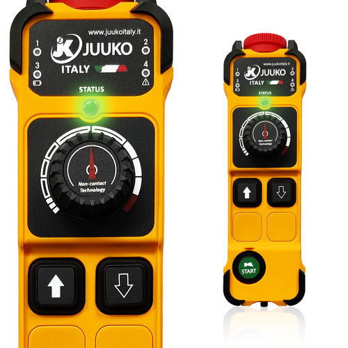 Rádio controle remoto - JKR200 - Juuko Italy - com botões / com chave seletora / industrial