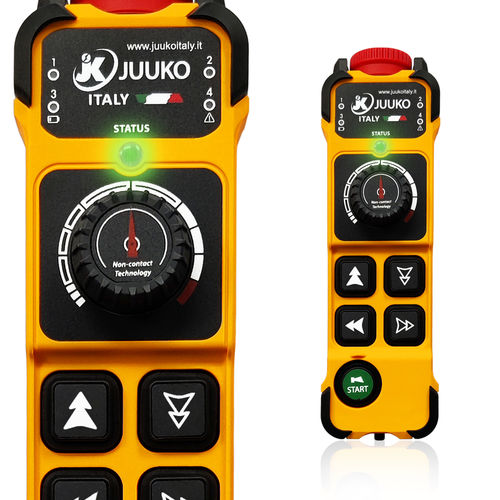 Rádio controle remoto - JKR404 - Juuko Italy - com botões / com chave seletora / industrial