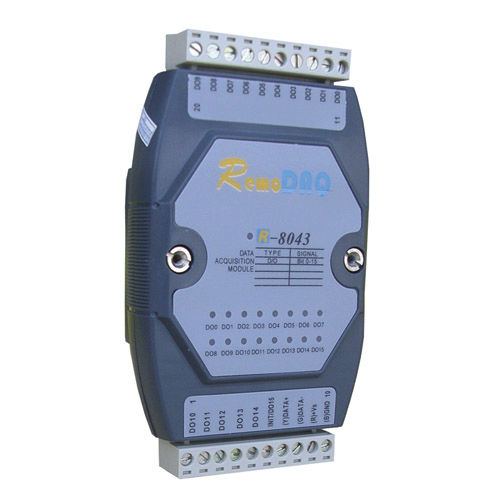 Módulo de saída digital - R-8043/R-8043+ - Beijing Gemotech Intelligent Technology Co., Ltd. - MODBUS / de 16 canais / para trilho DIN