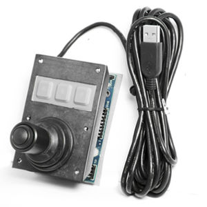 Controle remoto USB HID - H2xU9T-Nx Series - CTI Electronics Corporation - com joystick / industrial / de movimento 3D