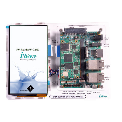 Kit de desenvolvimento i.MX 6 - iW-RainboW-G34D - iWave Systems Technologies Pvt. Ltd.