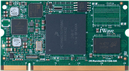 Computador em módulo NXP i.MX6 - iW-RainboW-G15M-SM - iWave Systems Technologies Pvt. Ltd. - ARM Cortex / embutido