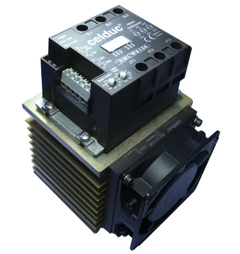 Chave de partida suave para motor - SMCV, SMCW series - celduc relais - estática / trifásica / CA