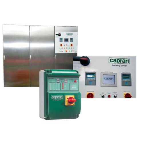 Painel de controle para bomba - Caprari - elétrico / com microprocessador