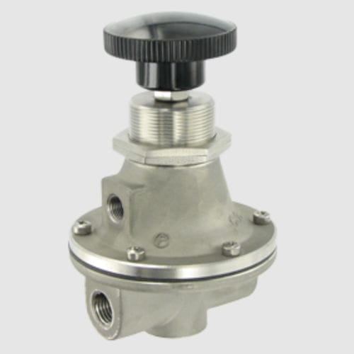 Regulador de pressão para gás - GH10 - Conoflow - de membrana / de simples estágio / em aço inoxidável
