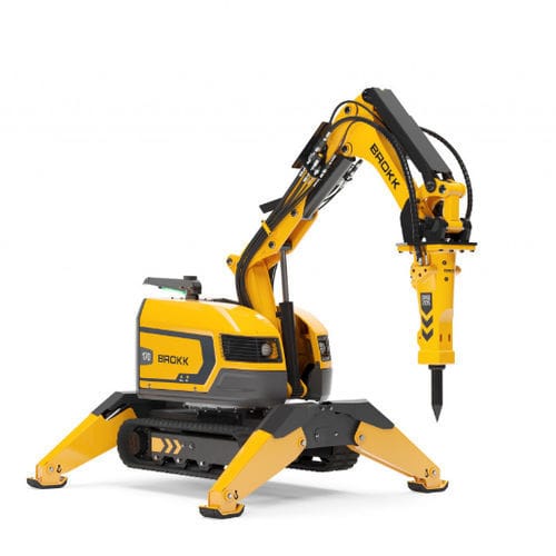Robô de demolição com controle remoto - Brokk 170+  - Brokk - compacto