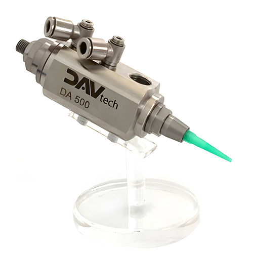 Válvula dosadora de agulha - DA 500 - DAV TECH Srl - de precisão / para graxa / para óleo