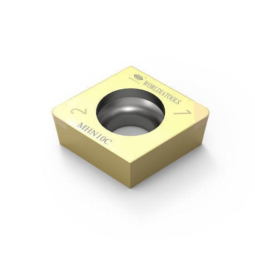 Pastilha de corte de torneamento - CCGW 060208 - Beijing Worldia Diamond Tools Co., Ltd - PCBN / para aço temperado / com revestimento