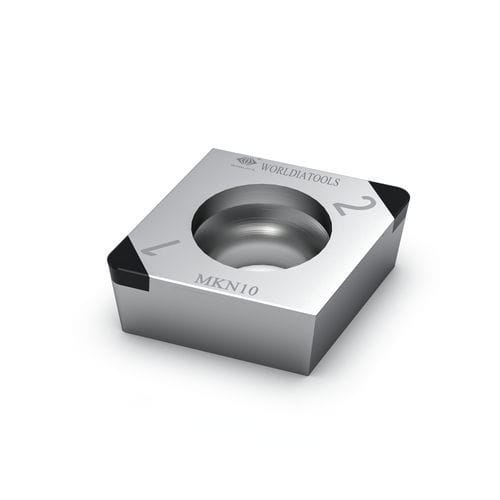 Pastilha de corte de torneamento - CCGW 09T304 - Beijing Worldia Diamond Tools Co., Ltd - PCBN / para ferro fundido