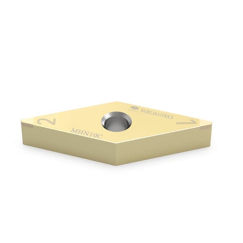 Pastilha de corte de torneamento - VNGA 160408 - Beijing Worldia Diamond Tools Co., Ltd - CBN / para aço temperado / com revestimento