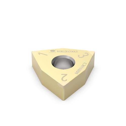 Pastilha de corte de torneamento - WNGA 080408 - Beijing Worldia Diamond Tools Co., Ltd - CBN / para aço temperado / com revestimento