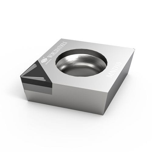 Pastilha de corte de torneamento - C-CCGW 060202 - Beijing Worldia Diamond Tools Co., Ltd - em PCD / para materiais não ferrosos / com quebra-cavacos
