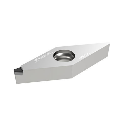Pastilha de corte de torneamento - VBGT 160402 - Beijing Worldia Diamond Tools Co., Ltd - em PCD / para materiais não ferrosos