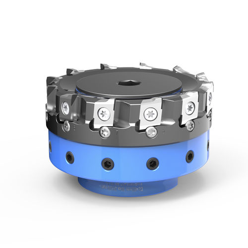 Fresa de dois tamanhos - FMP200SC60-BE12-12 - Beijing Worldia Diamond Tools Co., Ltd - três tamanhos / de insertos amovíveis / de faceamento
