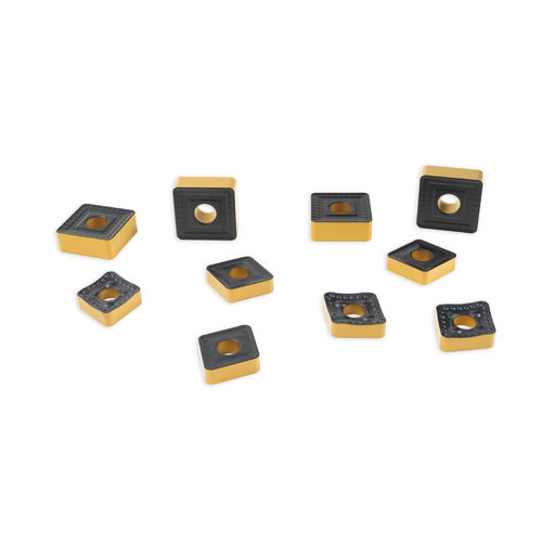 Pastilha de torneamento negativa - WT8010 - Beijing Worldia Diamond Tools Co., Ltd - de metal duro / para aço / de alta velocidade