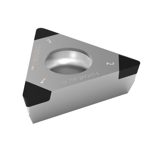Pastilha de corte para usinagem - Beijing Worldia Diamond Tools Co., Ltd - PCBN / para aço temperado
