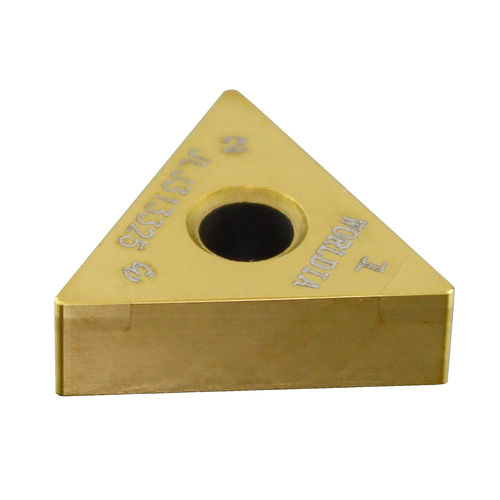 Pastilha de corte de torneamento - Beijing Worldia Diamond Tools Co., Ltd - para usinagem / PCBN / para aço temperado