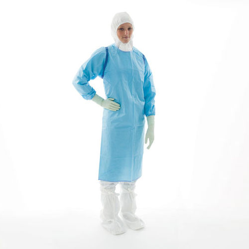 Avental de trabalho - BCAS series - BioClean - de tipo 6 / em poliéster / para uso médico