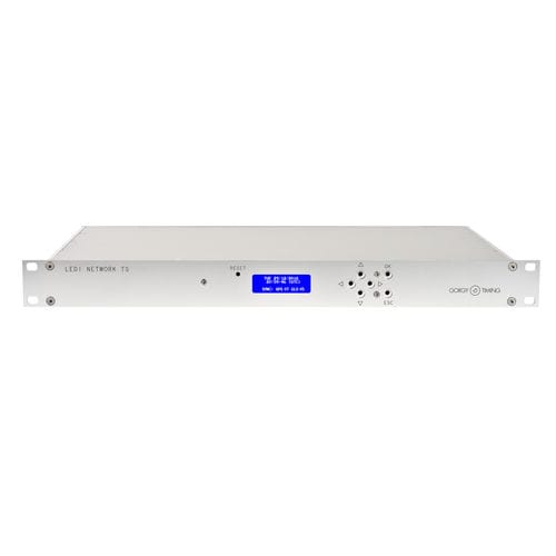 Servidor de tempo NTP - LEDI® NETWORK TS - GORGY TIMING - SNMP / IP / DHCP