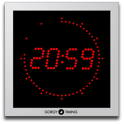 Relógio digital - LEDI® 5.60 - GORGY TIMING - de LED / para ambiente interno / sincronizado