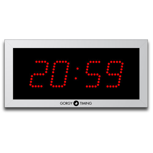 Relógio digital - LEDI® 7 - GORGY TIMING - de LED / para ambiente interno / sincronizado