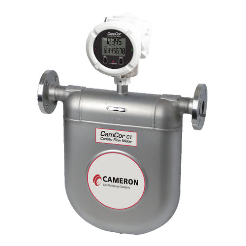 Medidor de vazão por efeito de Coriolis - NUFLO CamCor CT  - CAMERON - de massa / para líquidos / para gás