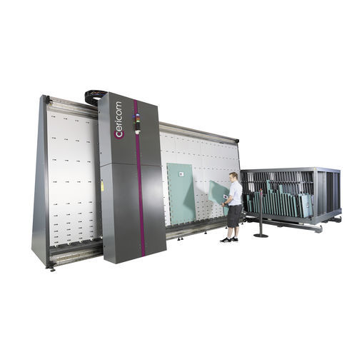 Máquina de acabamento multifuncional - c-vertica 230 - cericom GmbH - de corte / para furação / de descromagem