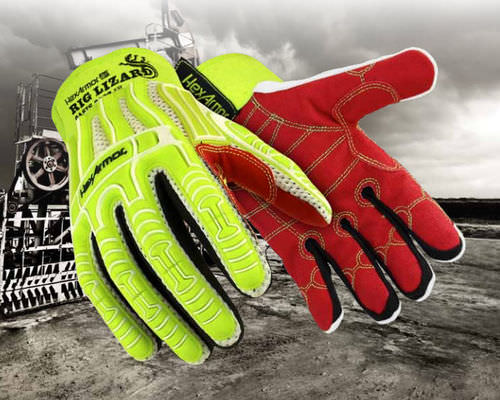 Luva de trabalho - Rig Lizard Oasis® 2022 - HexArmor - resistente a cortes / sintética / à prova de água