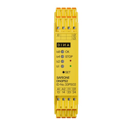 Monitor de segurança para velocidade zero - SAFEONE DN3PS2 - DINA Elektronik GmbH
