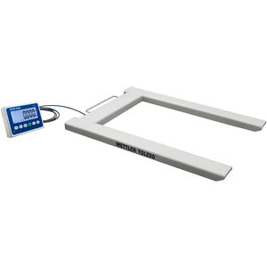 Balança pesa-paletes em aço inoxidável - BSA236-1500 - METTLER TOLEDO - com display separado / móvel
