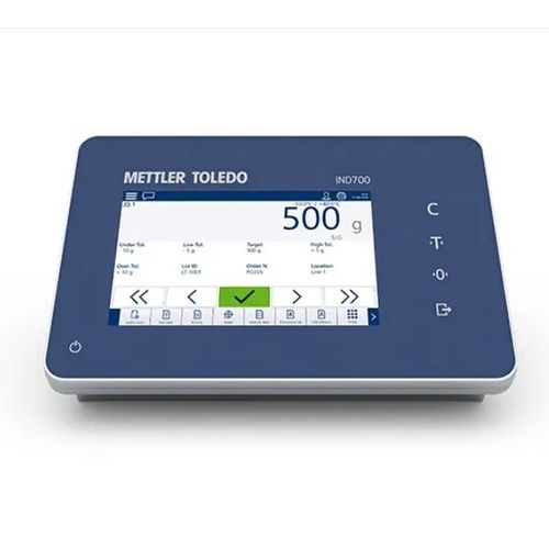 Indicador digital de peso - IND700 - METTLER TOLEDO - com touch screen / de bancada / RS-232
