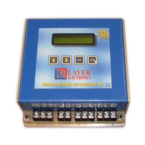 Controlador de carga para bateria - Layer Electronics s.r.l. - para aplicações fotovoltaicas / com registrador de dados / RS-232
