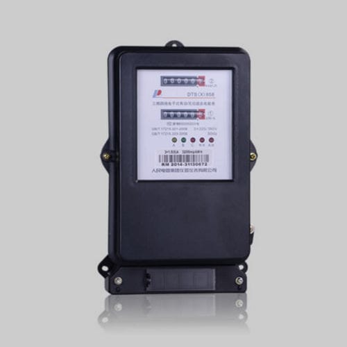 Medidor de energia elétrica trifásico - DDSXS858  three-phase active and reactive meter - PEOPLE ELE. APPLIANCE GROUP CO., LTD. - de parede / digital