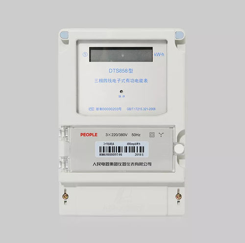 Medidor de energia elétrica trifásico - DTS858  - PEOPLE ELE. APPLIANCE GROUP CO., LTD. - de parede / RS-485 / com display LCD