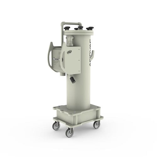 Aspirador compressor industrial - ACIDVAC - Siebec - de líquidos / pneumático / móvel