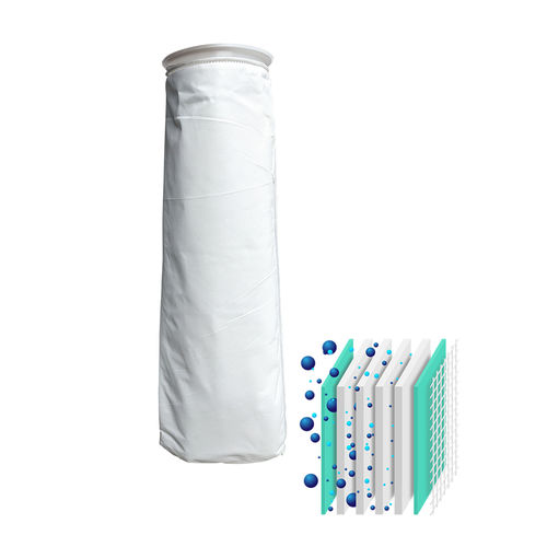 Bolsa filtrante para líquidos - QUALIPOCHE HE100 - Siebec - em polipropileno / multicamadas / soldada