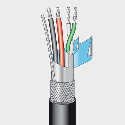 Cabo elétrico USB - Elettronica Conduttori - de alimentação / resistente a óleo / em cobre