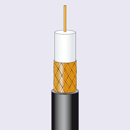 Cabo elétrico RF - Elettronica Conduttori - de áudio/vídeo / coaxial / de baixa emissão de fumos
